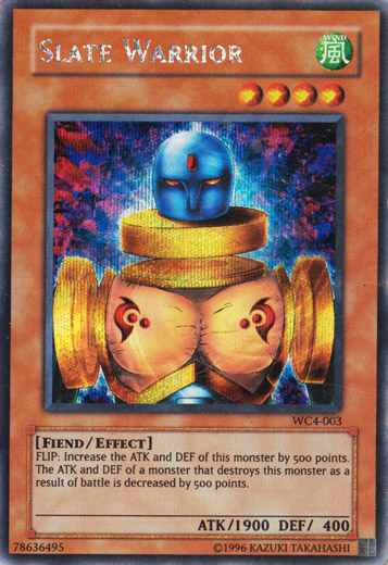 Slate Warrior [WC4-003] Secret Rare | The CG Realm