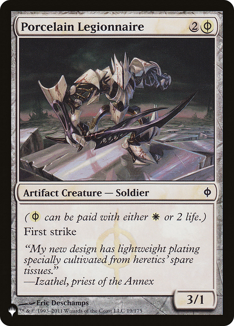 Porcelain Legionnaire (LIST-NPH-19) - The List