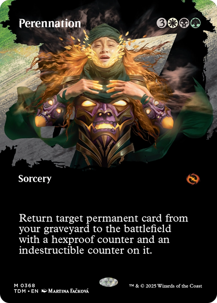 Perennation (Borderless) [Tarkir: Dragonstorm] | The CG Realm