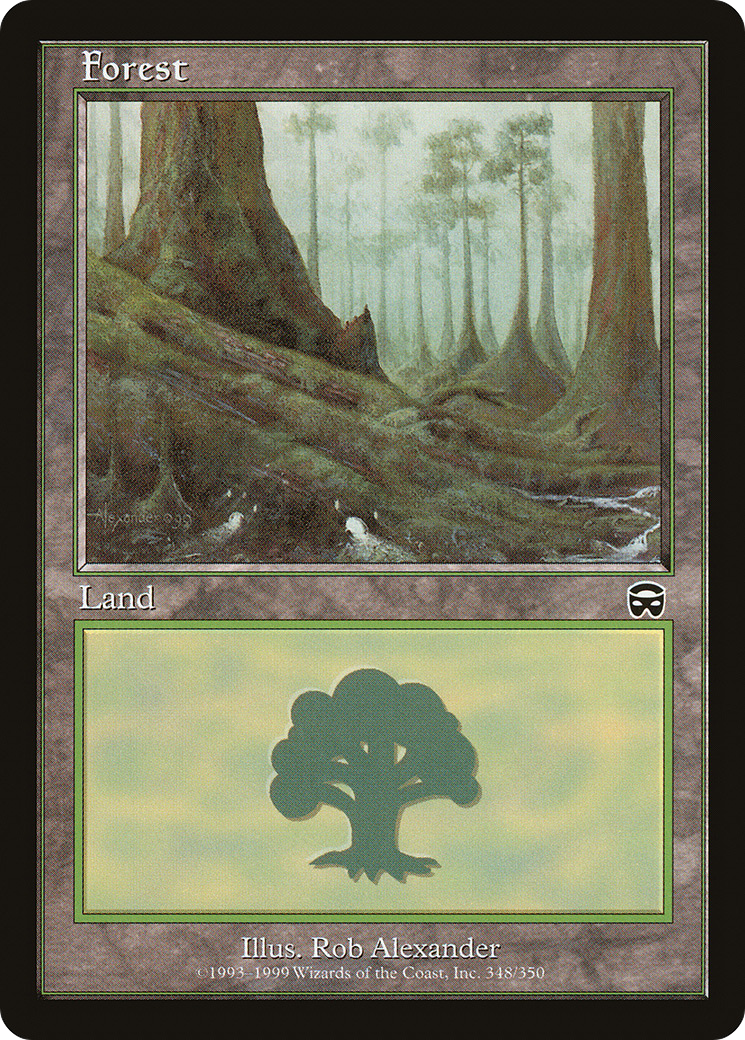 Forest (348) (MMQ-348) - Mercadian Masques