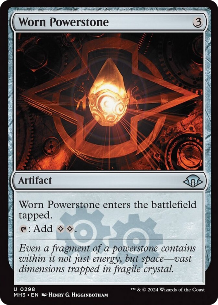Worn Powerstone [Modern Horizons 3] | The CG Realm
