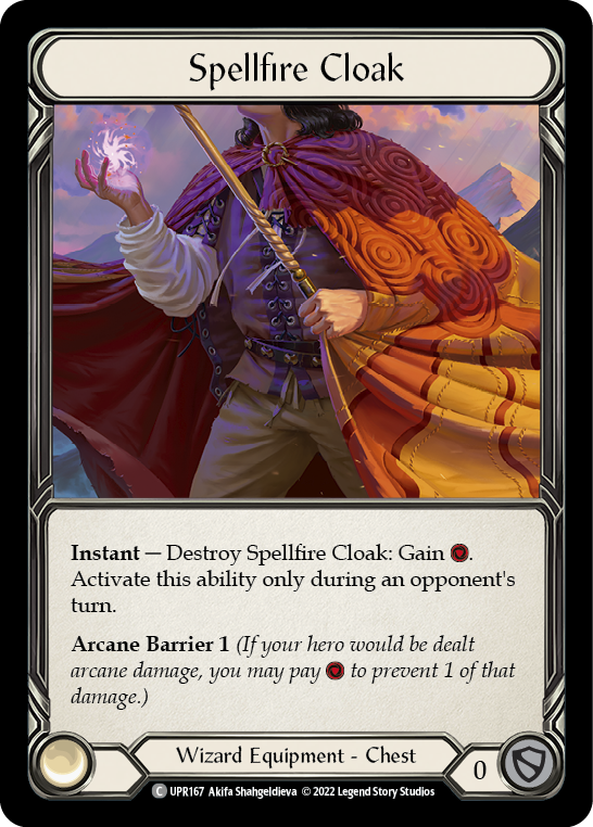 Spellfire Cloak [UPR167] (Uprising) | The CG Realm
