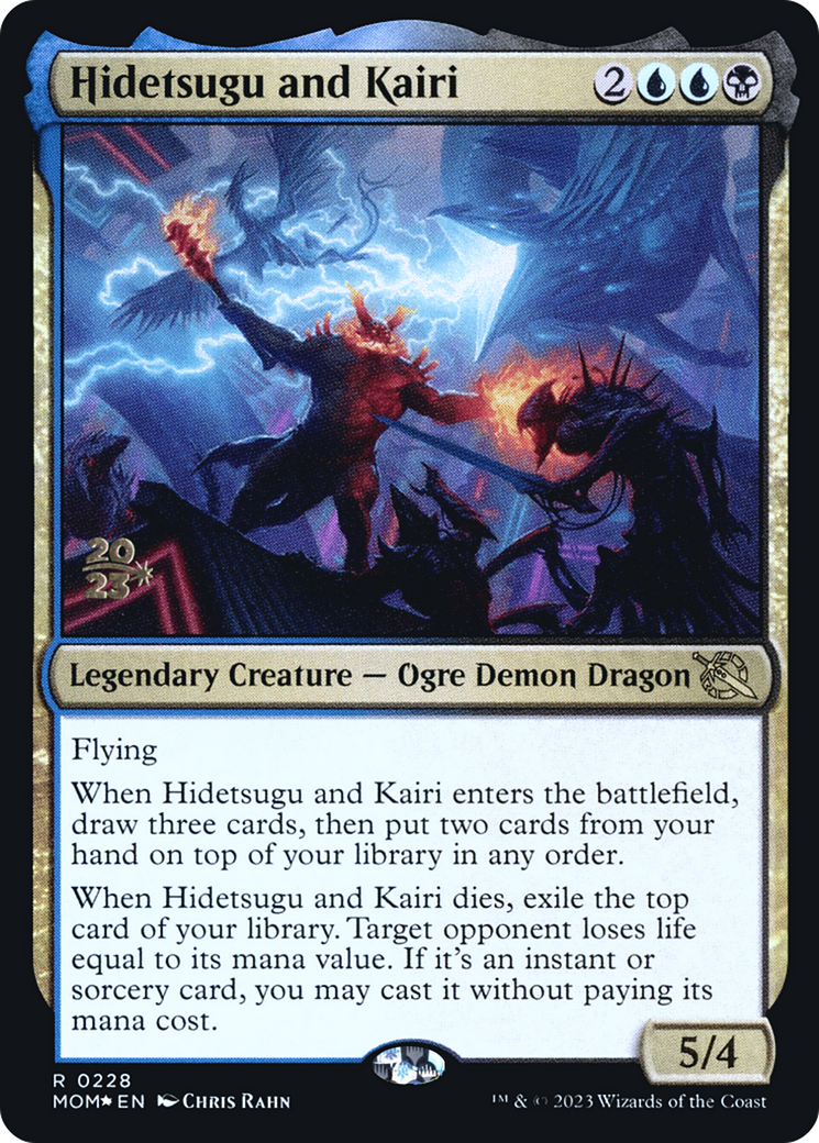 Hidetsugu and Kairi [March of the Machine Prerelease Promos] | The CG Realm