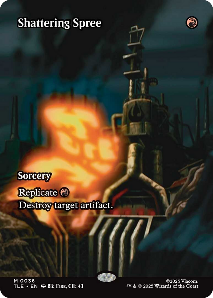 Shattering Spree (Borderless) [Avatar: The Last Airbender: Eternal-Legal] | The CG Realm