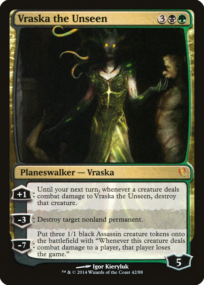 Vraska the Unseen [Duel Decks: Jace vs. Vraska] | The CG Realm