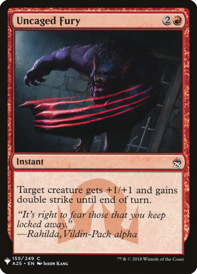 Uncaged Fury [Mystery Booster] | The CG Realm