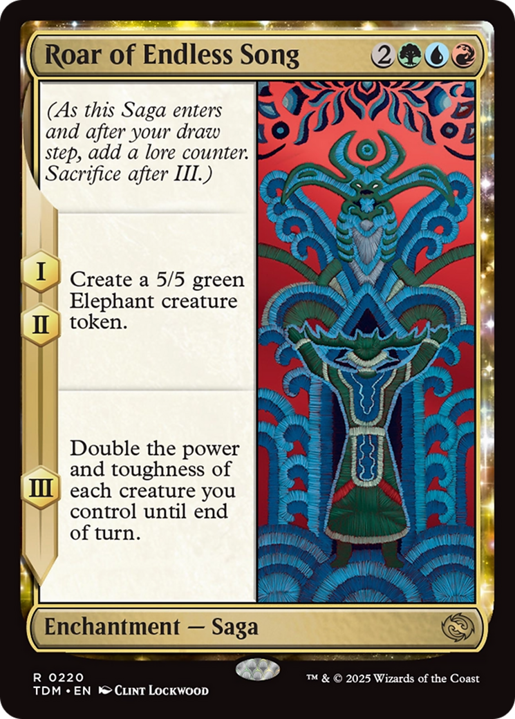 Roar of Endless Song [Tarkir: Dragonstorm] | The CG Realm