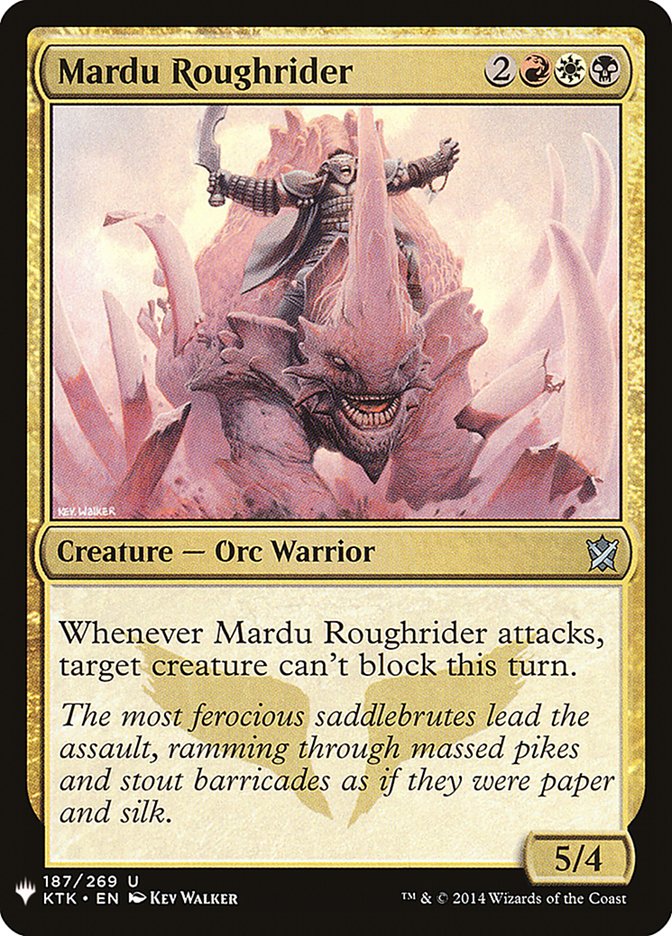 Mardu Roughrider [Mystery Booster] | The CG Realm