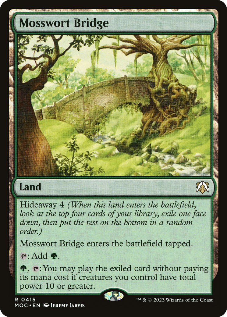 Mosswort Bridge [March of the Machine Commander] | The CG Realm