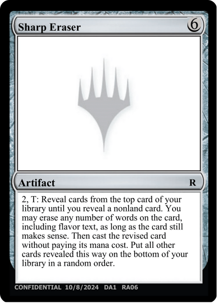 Sharp Eraser [Unknown Event] | The CG Realm