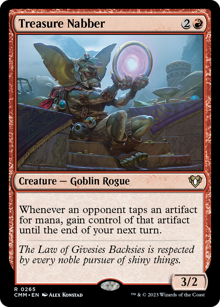 Treasure Nabber [Commander Masters] | The CG Realm