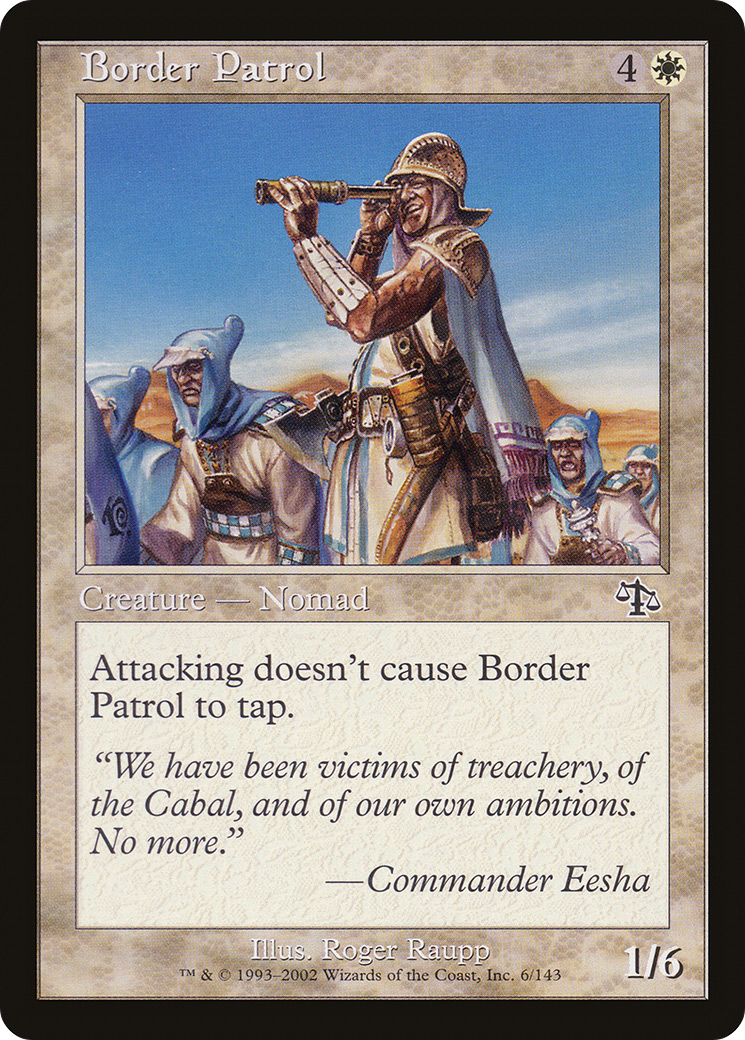 Border Patrol (JUD-006) - Judgment