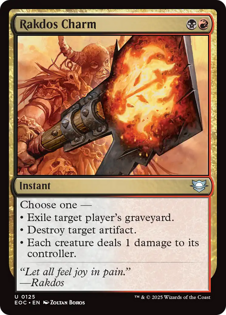 Rakdos Charm [Edge of Eternities Commander] | The CG Realm