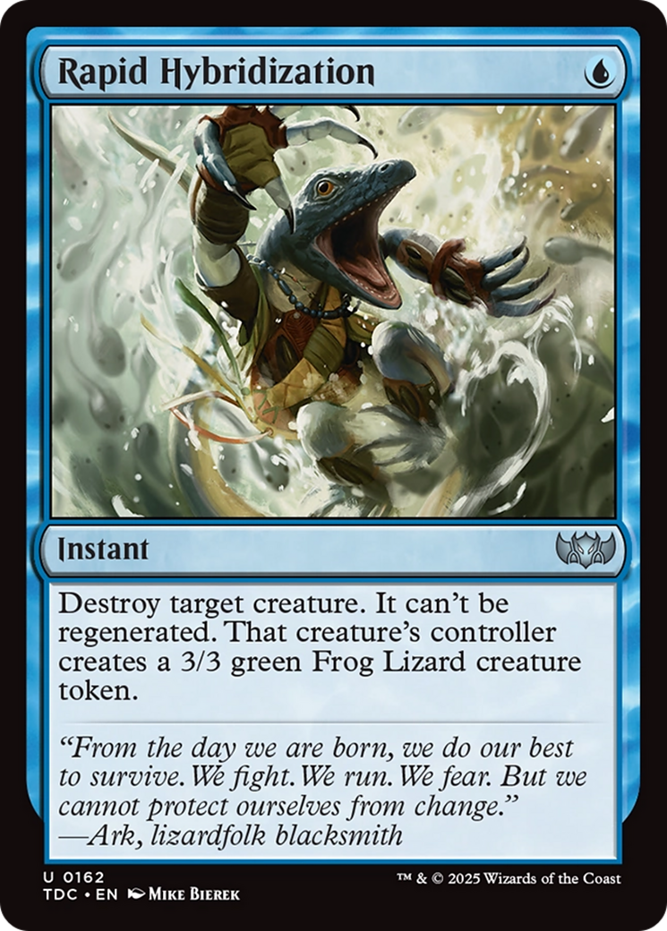 Rapid Hybridization [Tarkir: Dragonstorm Commander] | The CG Realm