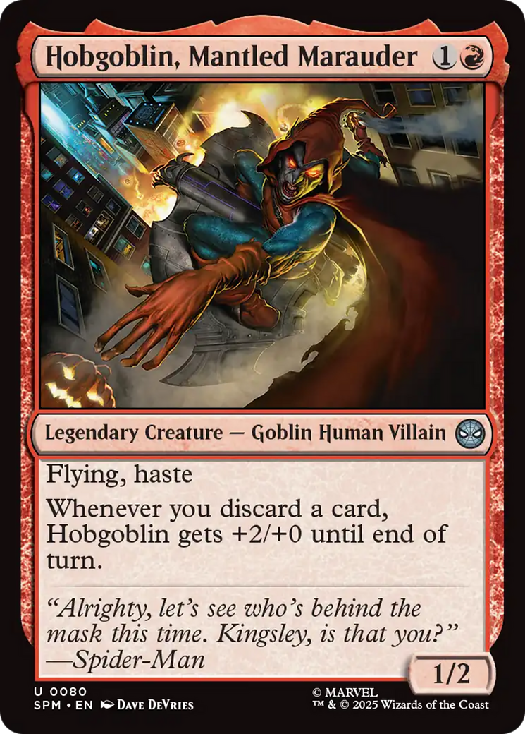 Hobgoblin, Mantled Marauder [Marvel's Spider-Man] | The CG Realm