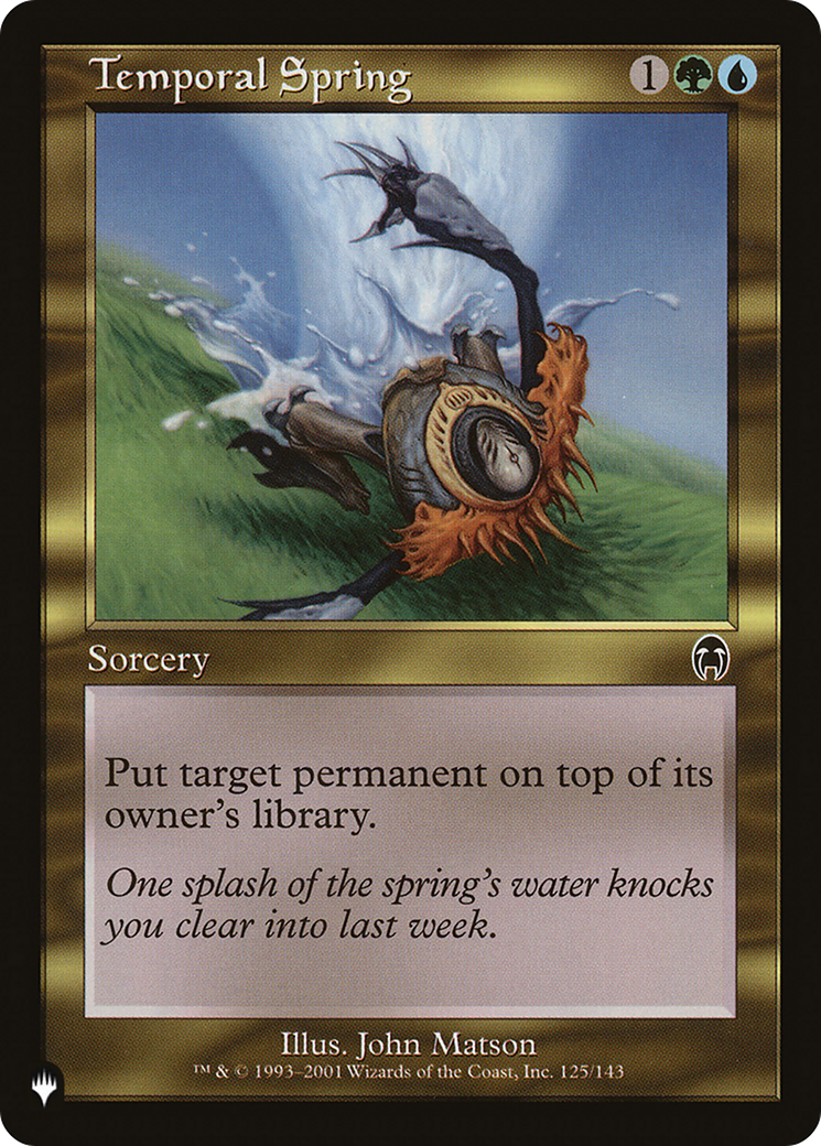 Temporal Spring [The List] | The CG Realm