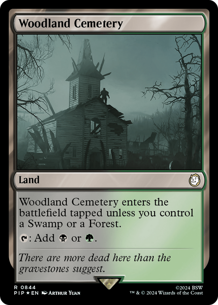 Woodland Cemetery (Surge Foil) [Fallout] | The CG Realm