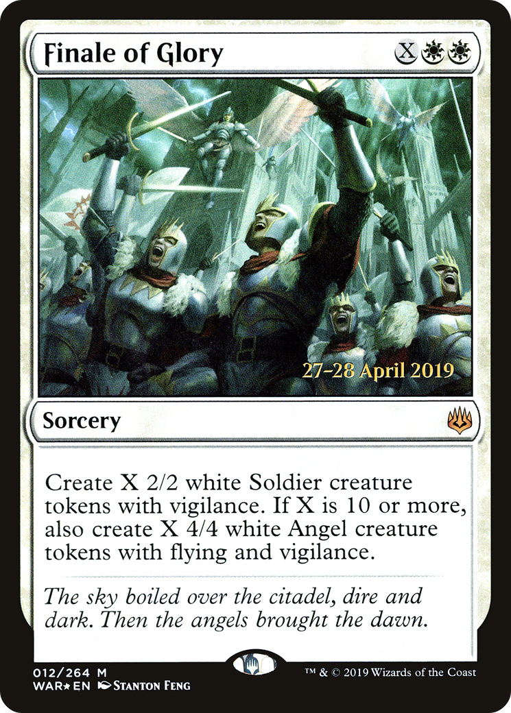 Finale of Glory (PRE-12S) - War of the Spark Promos Foil