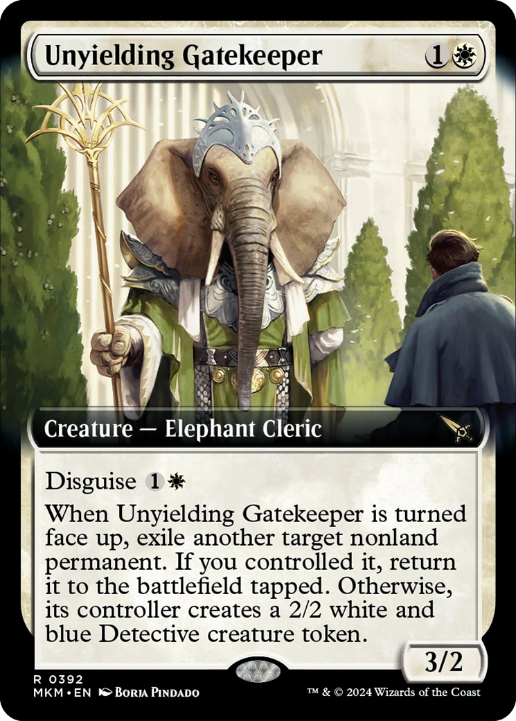 Unyielding Gatekeeper (Extended Art) [Murders at Karlov Manor] | The CG Realm