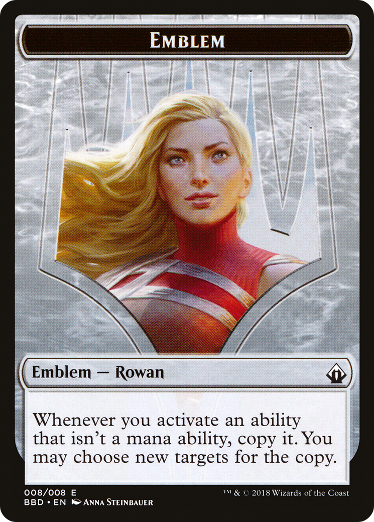 Emblem - Rowan Kenrith (BBD-008) - Battlebond Tokens