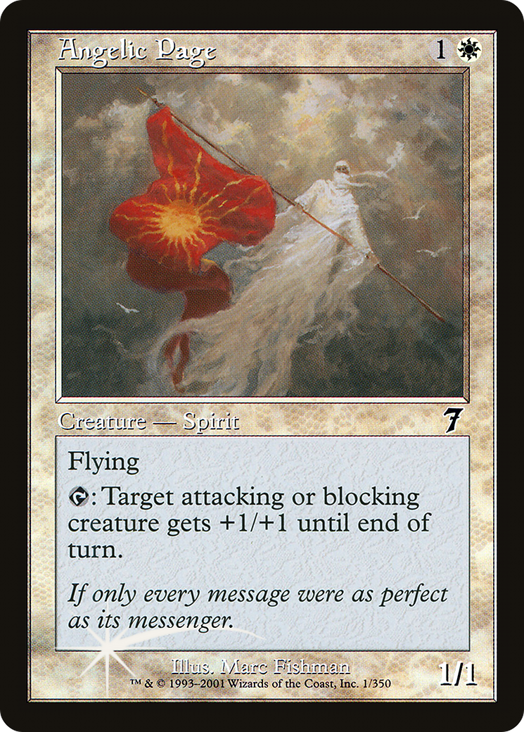 Angelic Page (7ED-001) - 7th Edition
