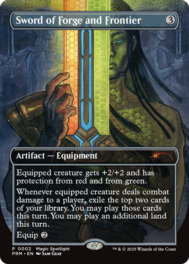Sword of Forge and Frontier (Borderless) [Wizards Play Network 2025] | The CG Realm