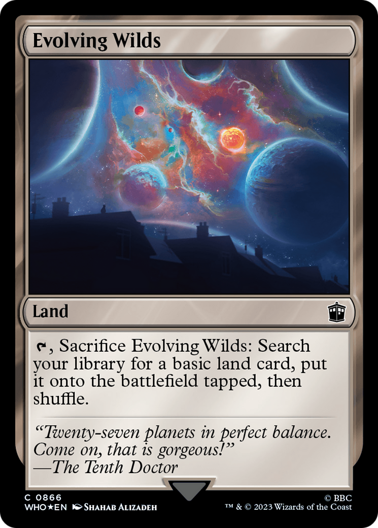 Evolving Wilds (Surge Foil) [Doctor Who] | The CG Realm