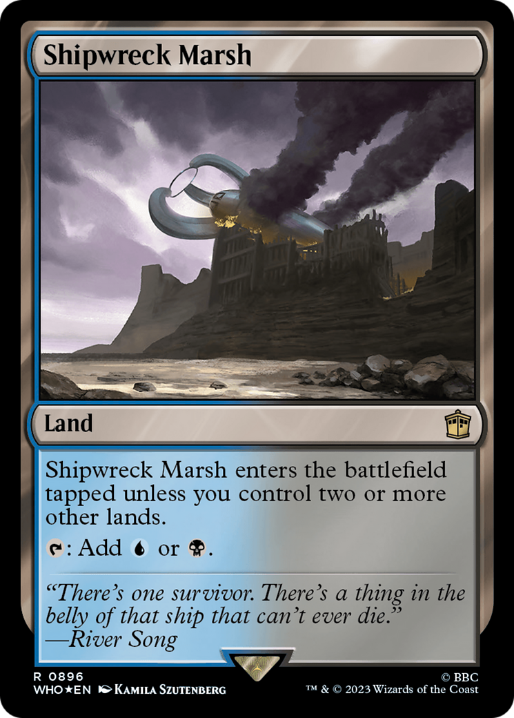 Shipwreck Marsh (Surge Foil) [Doctor Who] | The CG Realm