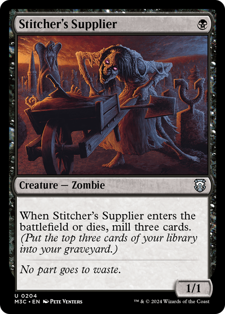 Stitcher's Supplier (Ripple Foil) [Modern Horizons 3 Commander] | The CG Realm