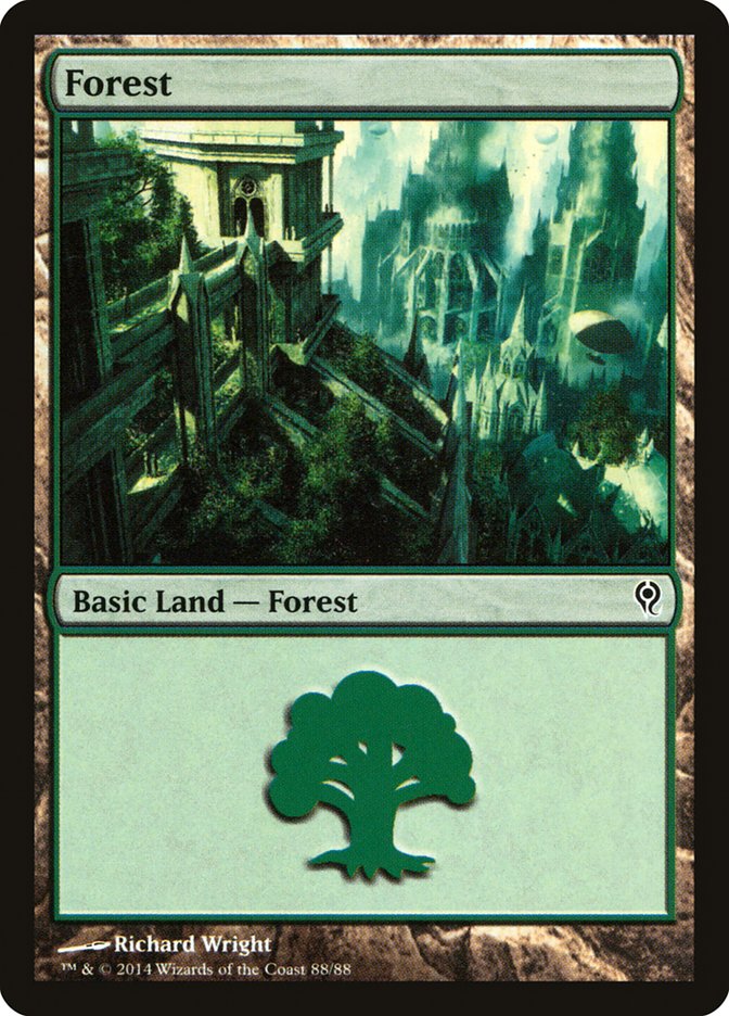 Forest (88) [Duel Decks: Jace vs. Vraska] | The CG Realm
