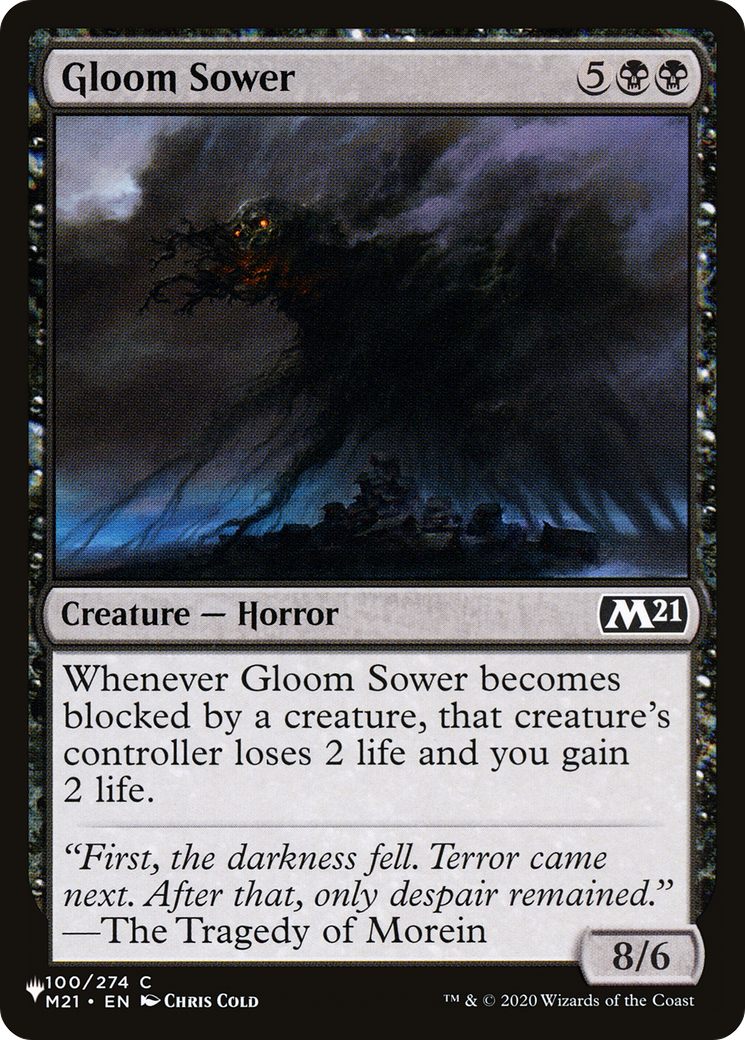 Gloom Sower [The List] | The CG Realm