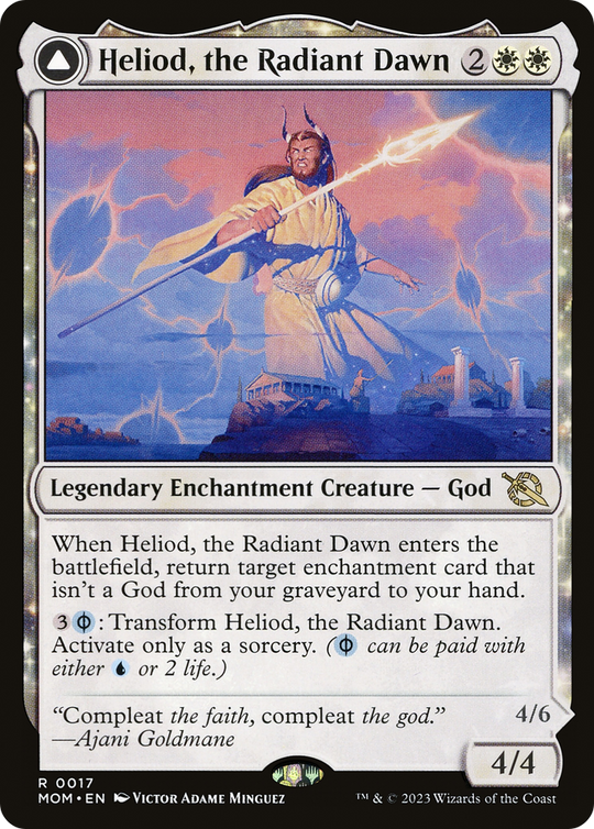 Heliod, the Radiant Dawn (MOM-017) - March of the Machine: (enchantment)