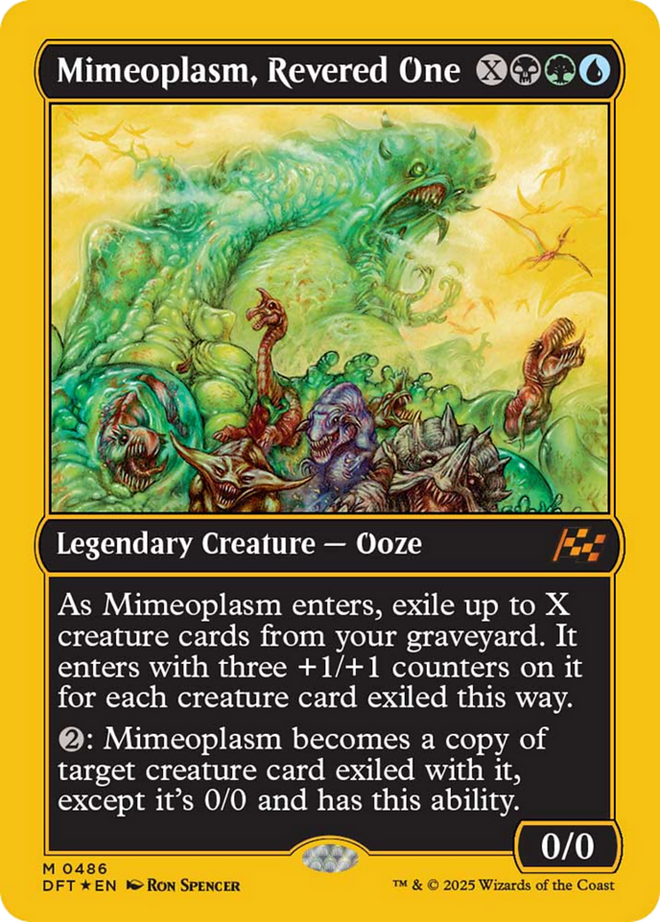 Mimeoplasm, Revered One (First-Place Foil) [Aetherdrift] | The CG Realm