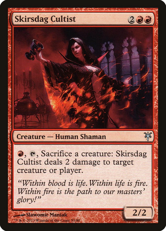 Skirsdag Cultist (DDK-053) - Duel Decks: Sorin vs. Tibalt