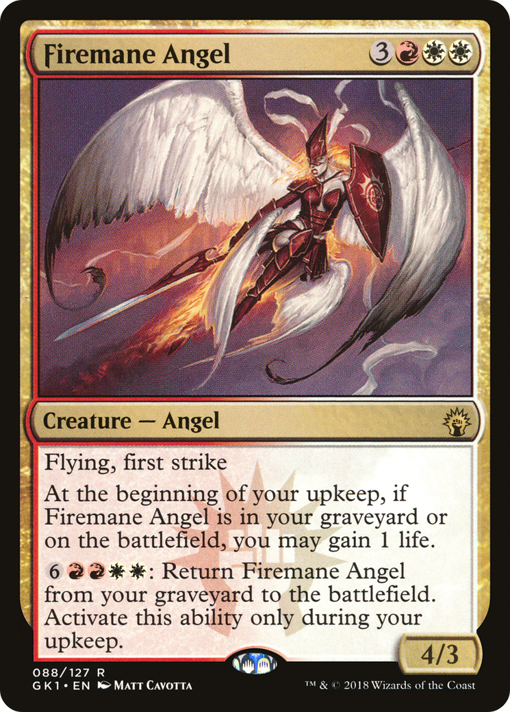 Firemane Angel (GR1-088) - GRN Guild Kit