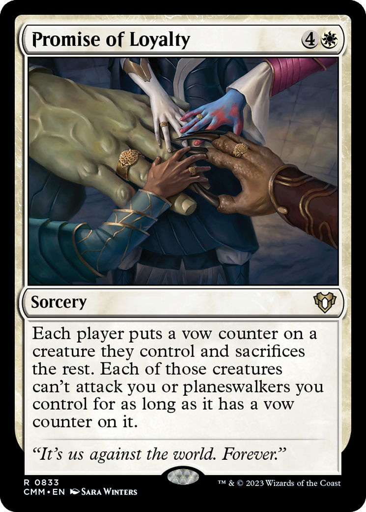 Promise of Loyalty [Commander Masters] | The CG Realm