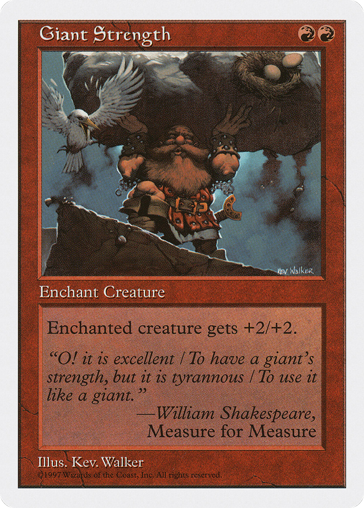 Giant Strength (5ED-) - Fifth Edition