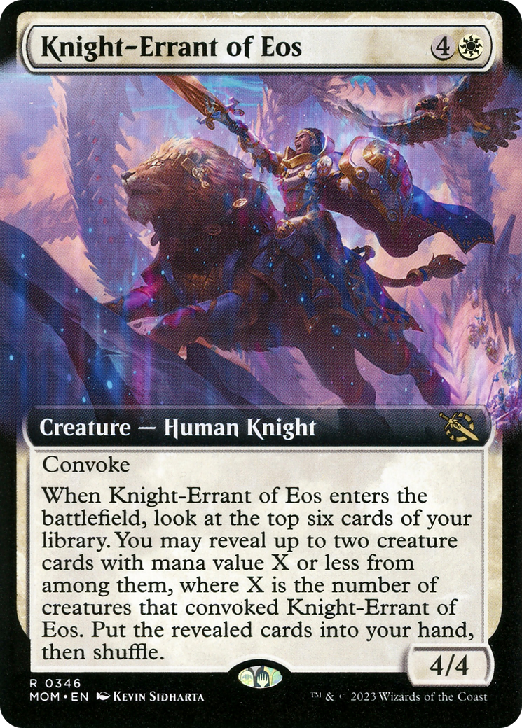 Knight-Errant of Eos (Extended Art) [March of the Machine] | The CG Realm