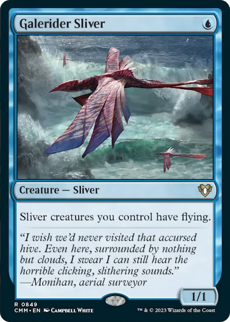 Galerider Sliver [Commander Masters] | The CG Realm