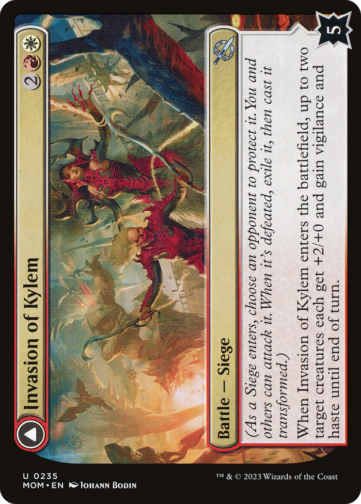 Invasion of Kylem (MOM-235) - March of the Machine