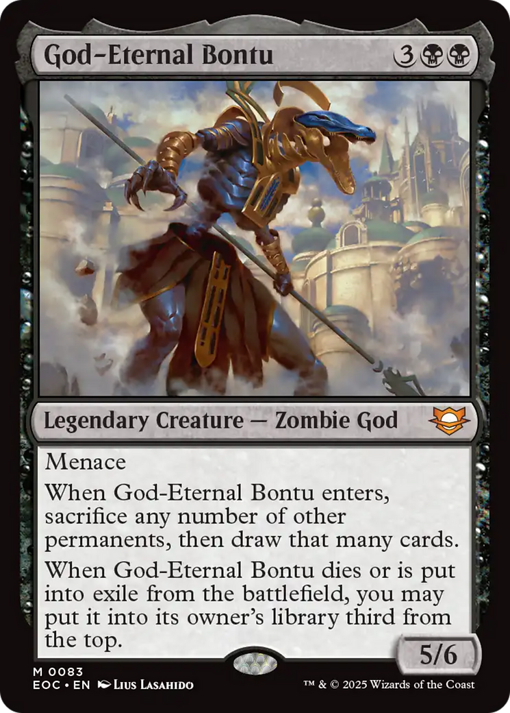 God-Eternal Bontu [Edge of Eternities Commander] | The CG Realm
