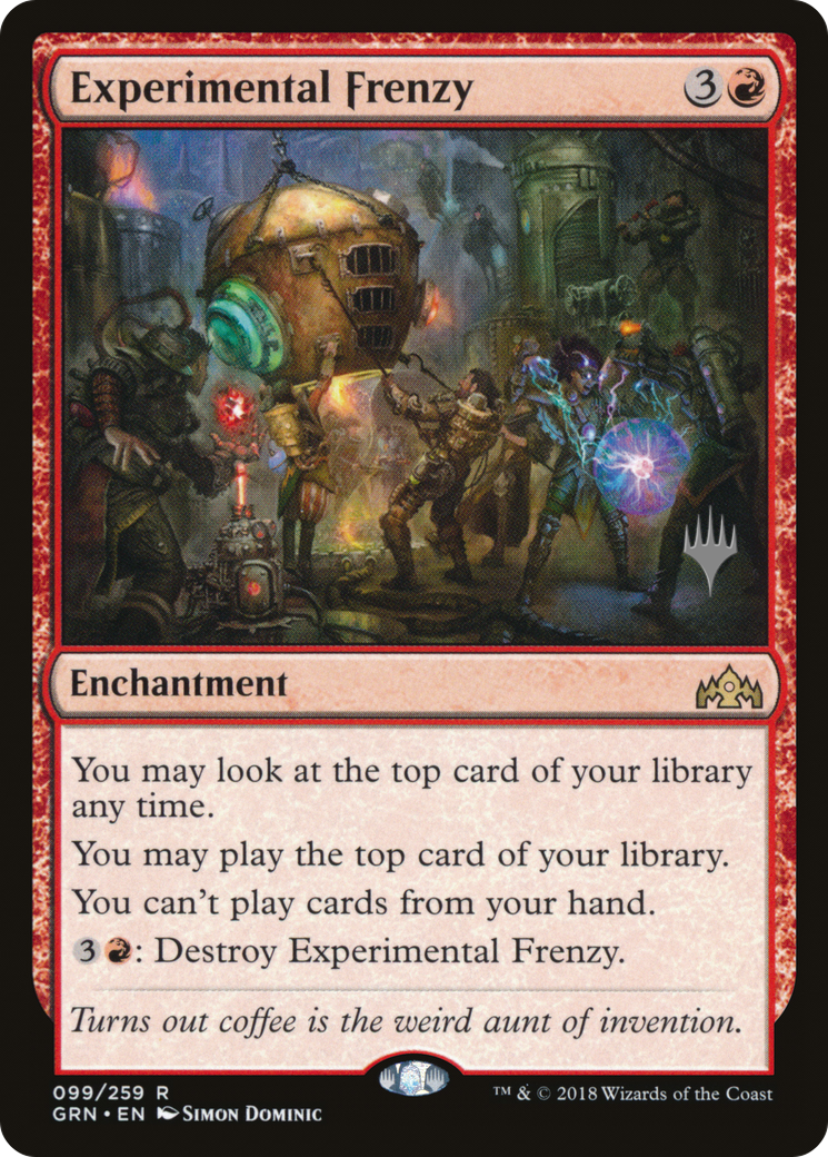 Experimental Frenzy (PPM20-099) - Guilds of Ravnica Promos