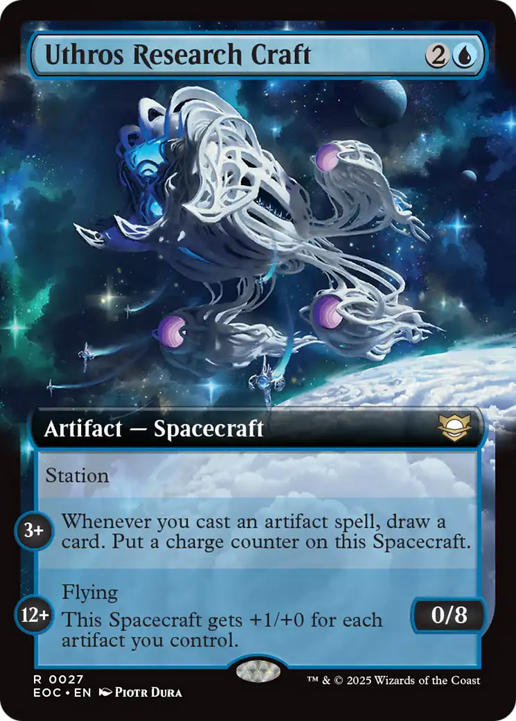 Uthros Research Craft (Extended Art) [Edge of Eternities Commander] | The CG Realm