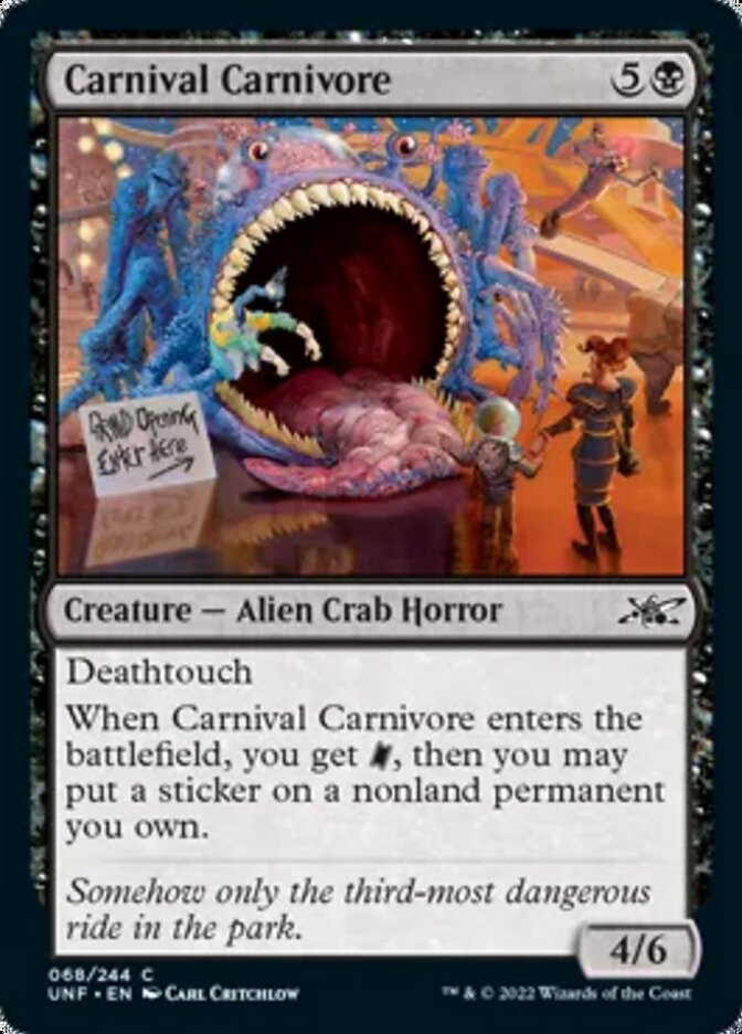 Carnival Carnivore [Unfinity] | The CG Realm