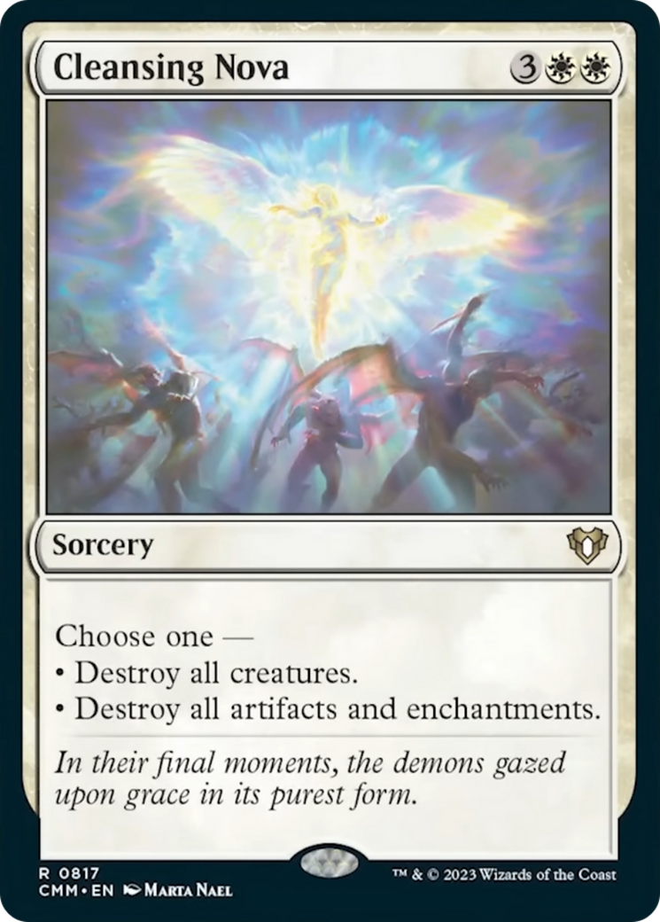 Cleansing Nova [Commander Masters] | The CG Realm