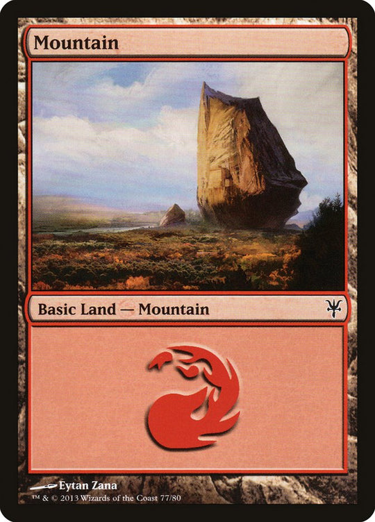 Mountain (77) (DDK-077) - Duel Decks: Sorin vs. Tibalt