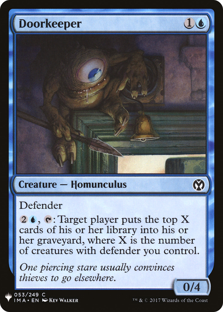 Doorkeeper (LIST-IMA-53) - The List
