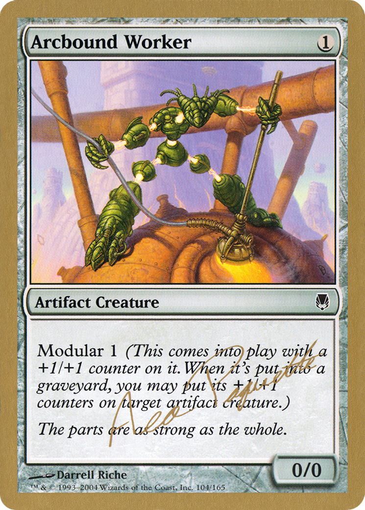 Arcbound Worker - 2004 Aeo Paquette (DST) (WCD-) - World Championship Decks 2004