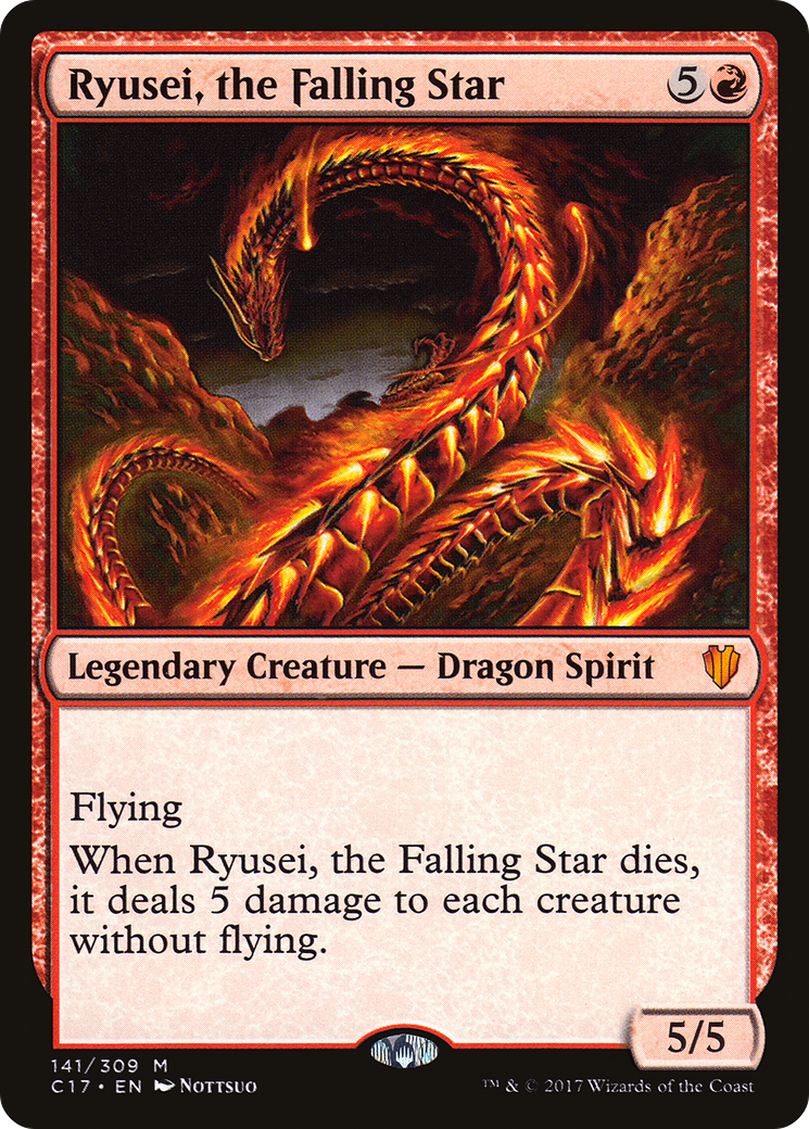 Ryusei, the Falling Star (C17-141) - Commander 2017