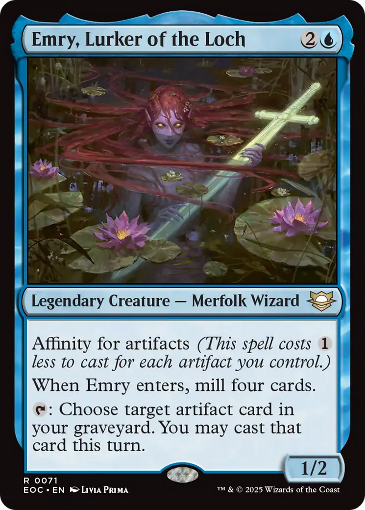 Emry, Lurker of the Loch [Edge of Eternities Commander] | The CG Realm